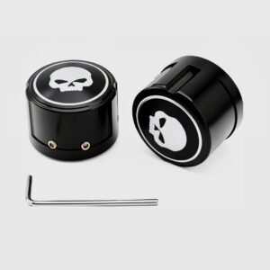 Skull Front Axle Cover Cap