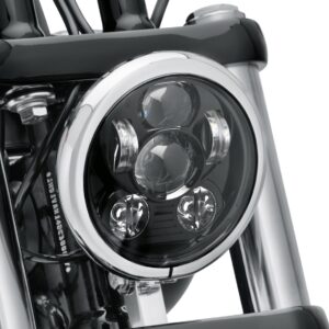 LED Headlight For Harley Davidson (Black)